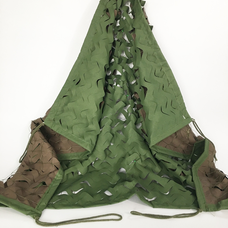 Hot Sale Military Green Camo Mesh net Camouflage Net for sunshelter shooting