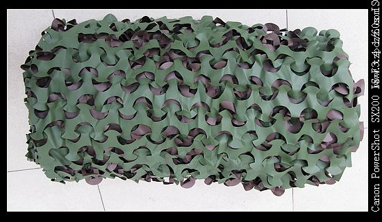 Reversible Single Layer Woodland Camo Net Green Camouflage Netting
