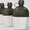 Army camping plastic water drinking bottle military water kettle water canteen set