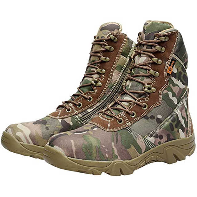 Special forces boots outdoor shoes mountain boots desert delta high top military camouflage tactical boots