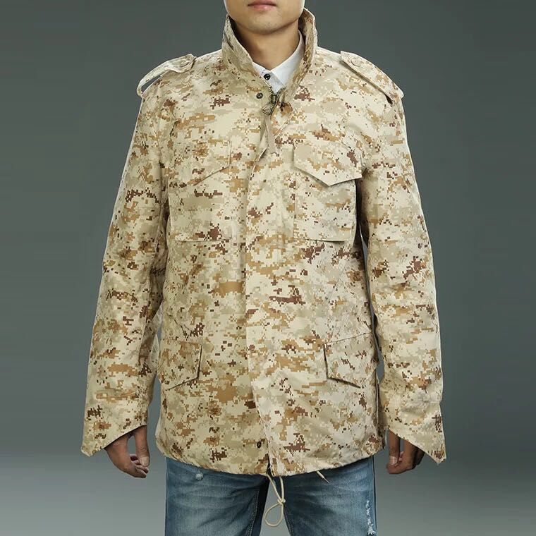 Hot sale military camouflage waterproof jacket military tactical jacket m65 military jacket