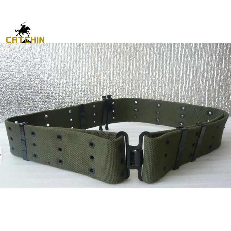 Supplying olive green military tactical belt