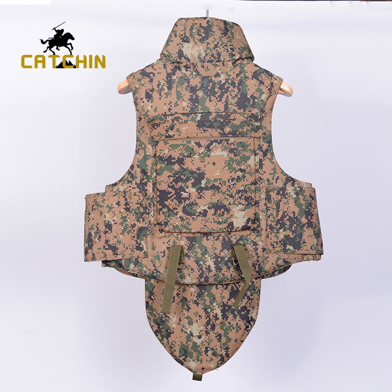 Wholesale Bulletproof Vest/Body Armor Plate Carrier combat protective camo level 4 military bulletproof vest military