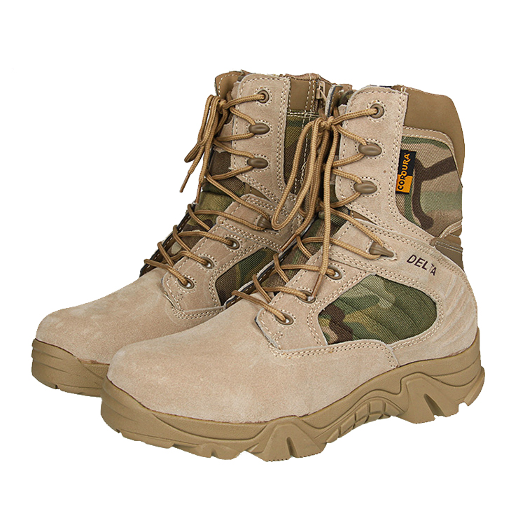 Wholesale cheap military boots desert camouflage boot camouflage combat boot