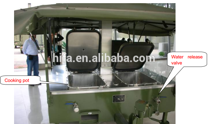 XC 250 Mobile Field Kitchen,Army military mobile kitchen,outdoor camping cooking equipment