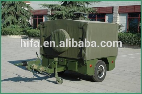 150 Soldiers cooking equipment mobile kitchen trailer