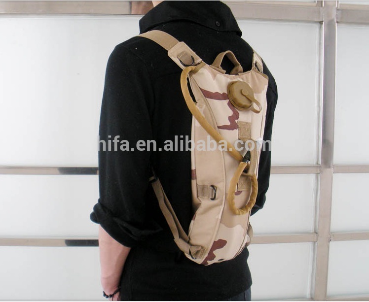 2.5L/3L Tactical Outdoor Hydration Water Backpack Bag with Bladder 8 Colors Free Shipping #gib